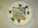 La cena di compleanno si conclude con una super Torta per un super Sito
